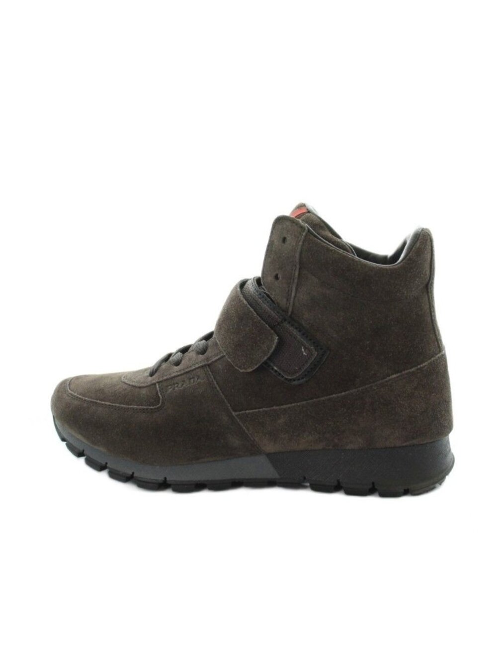 Prada Sport Sneakers Suede Logo Brown 5